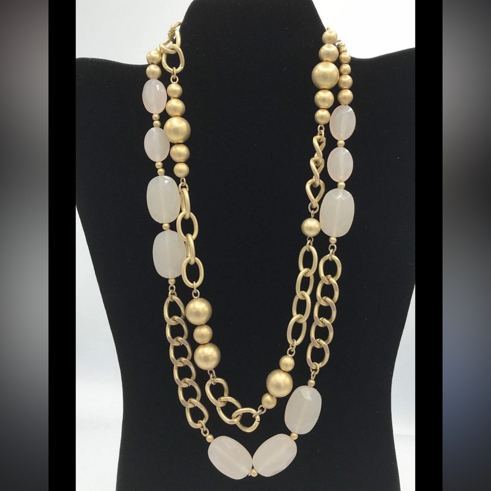 Lia Sophia Gold and Pink
Necklace